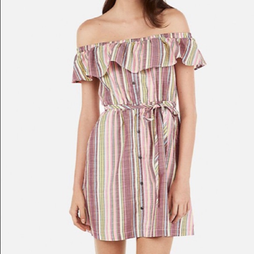 Off the shoulder dress